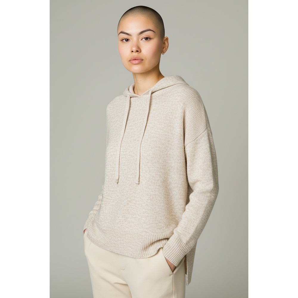 Rachel Zoe Knit Hoodie Women Small Oatmeal Excellent Linen Blend
Coastal Grandma